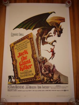 Jack The Giant Killer Original One Sheet Poster