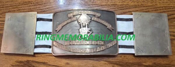 Wrestler Jack Reynolds Original 1930 NWA WELTERWEIGHT WORLD'S CHAMPIONSHIP BELT
