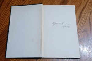 WRESTLING BOOK - ON THE MAT AND OFF by HJALMAR LUNDIN- 1937 SIGNED - HARDCOPY 1st PRINTING